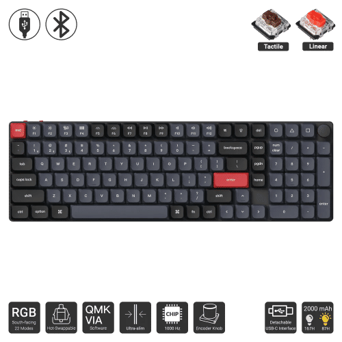 Keychron K17 Pro RGB Hot-Swap